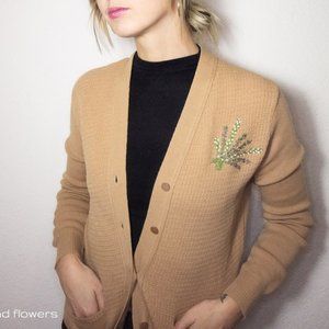 VINTAGE Balmoral Wool Cardigan made in Scotland